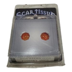XScartissue Glass Earrings Plugs Men or Women's Size (00G)
